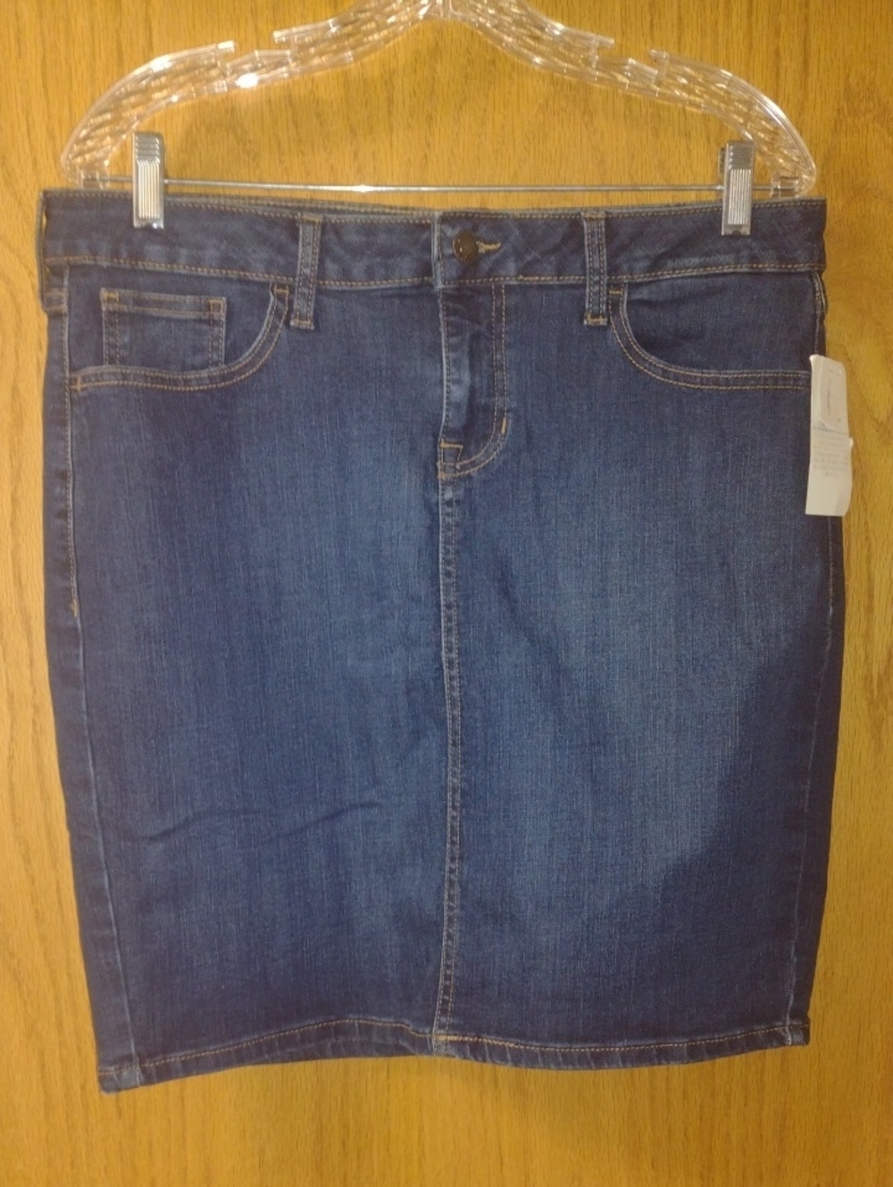 Old Navy Dark Blue Denim Skirt (J1377)
